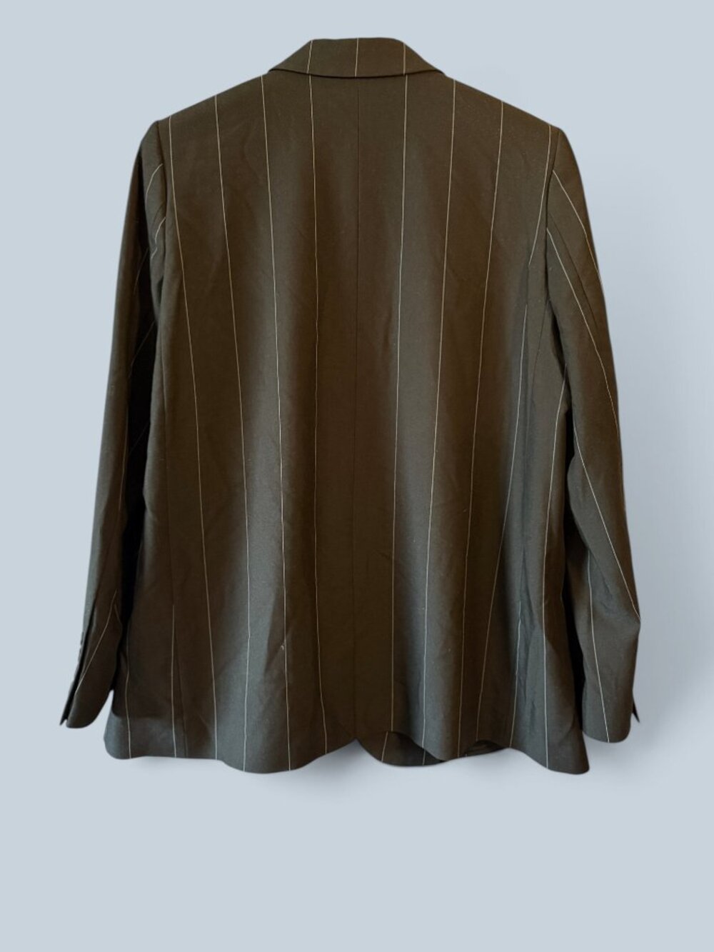 Nili Lotan x Target Pinstripe Classic Blazer Anthracite NWT XL - Picture 2 of 5